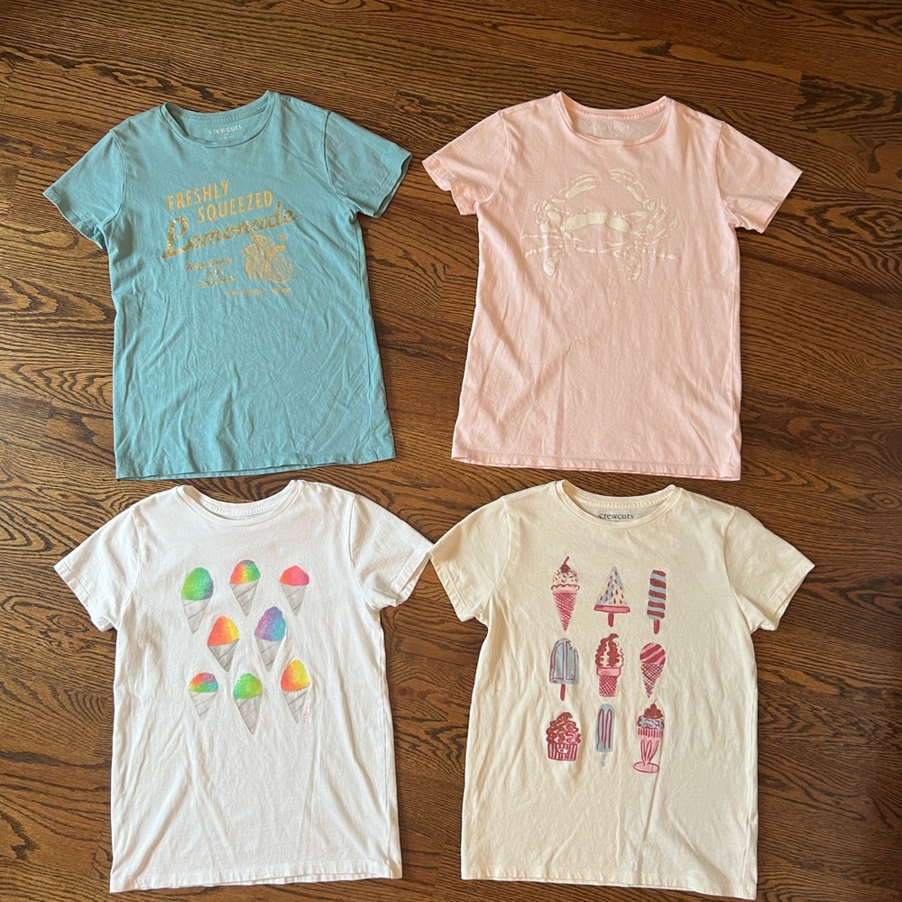 Crewcuts Kids Graphic T-Shirts - Set of 4